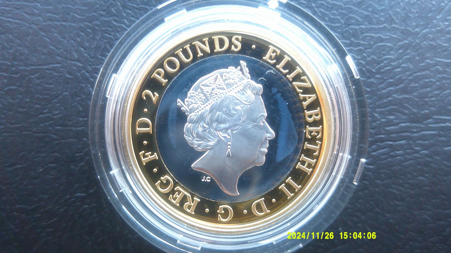 2018 - Silver Proof Piedfort Two Pounds (RAF Centenary Vulcan) MRPD
