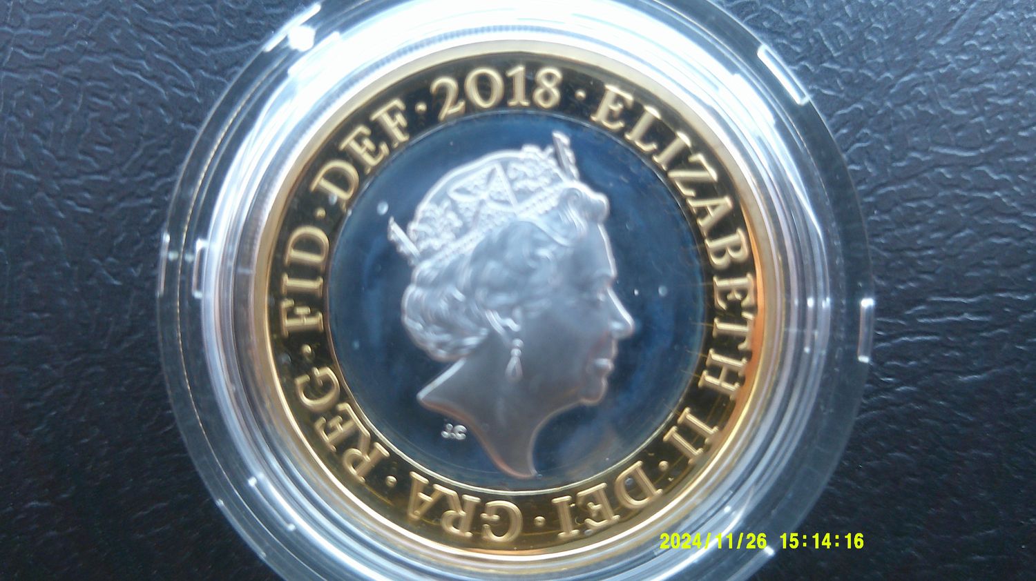 2018 - Silver Proof Piedfort Two Pounds (100th Anniversary of First World War Armistice) MRPD
