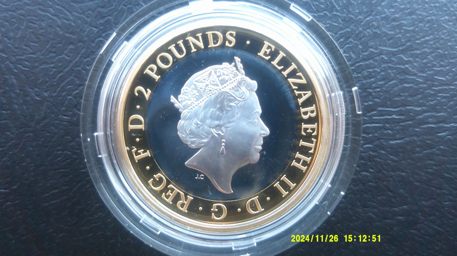 2019 - Silver Proof  Two Pounds (75th Anniversary of D Day) MRPD