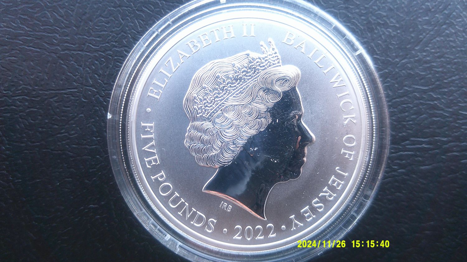 Jersey £5 Silver Proof  -  2022 (RBL Remembrance) MRPD