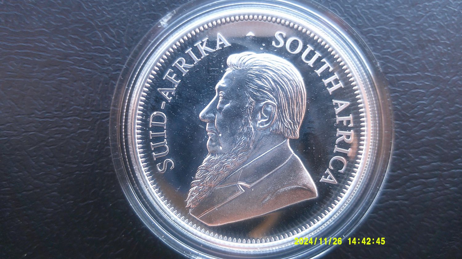 South Africa Silver Proof Krugerrand - 2017