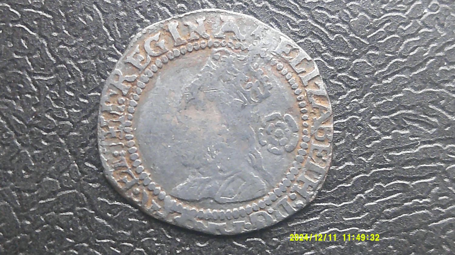 Elizabeth I Threepence  -  1572