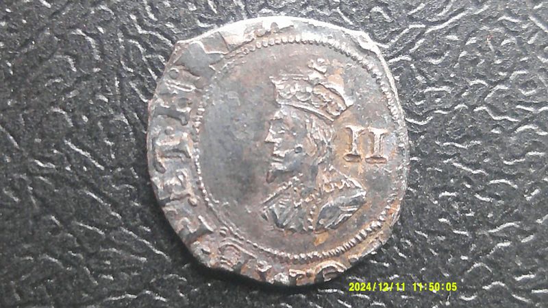 Charles I Halfgroat  -  1644-45