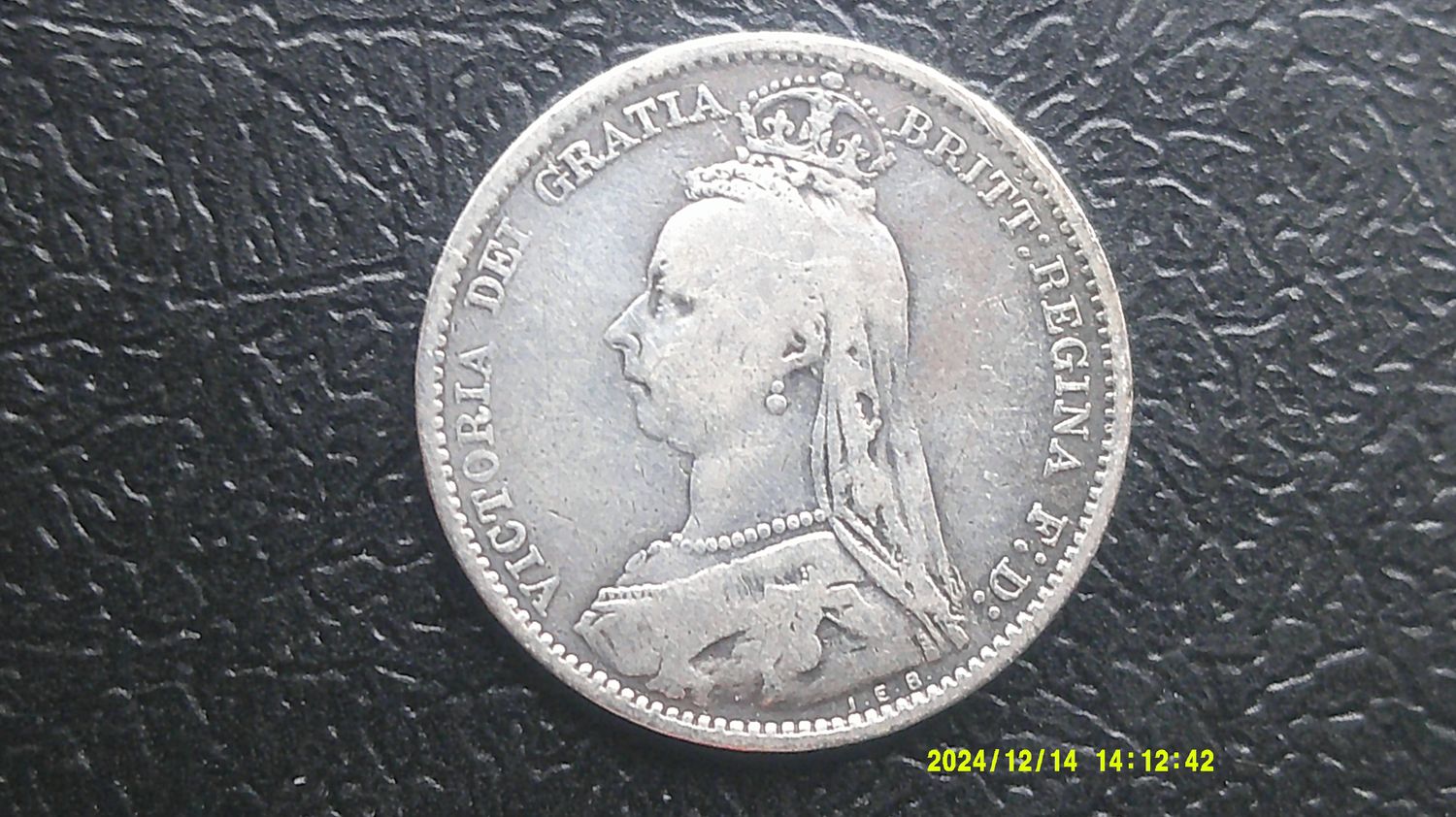 1891 - Sixpence