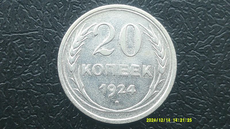 Russia 20 Kopeks  -  1924