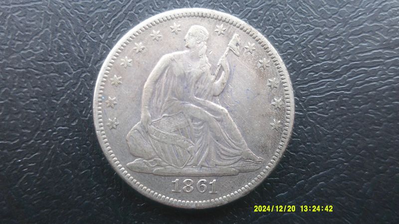United States Half Dollar - 1843O