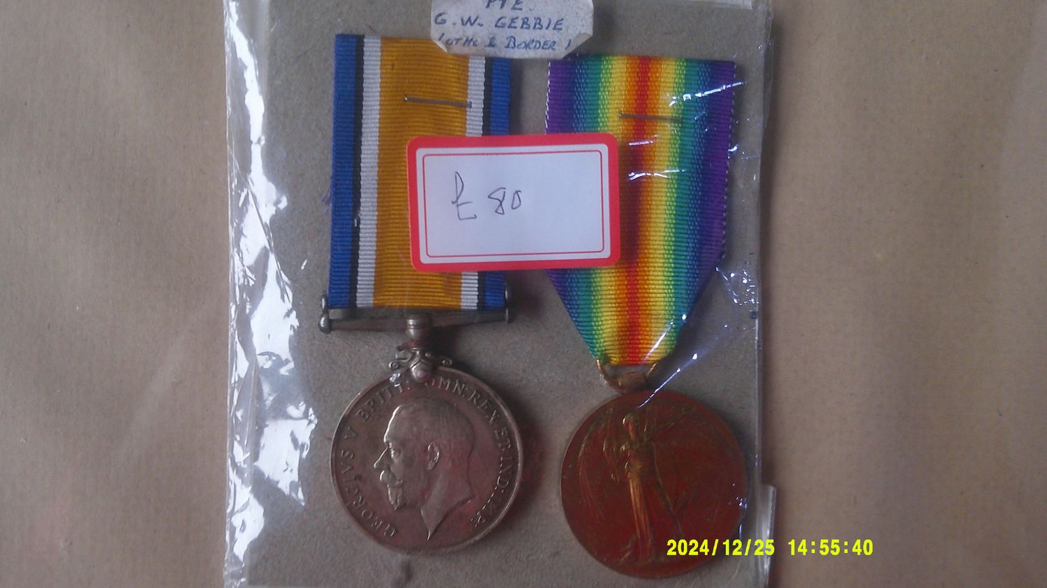 Group of Two Medals to The (Lothian & Borders Horse)
