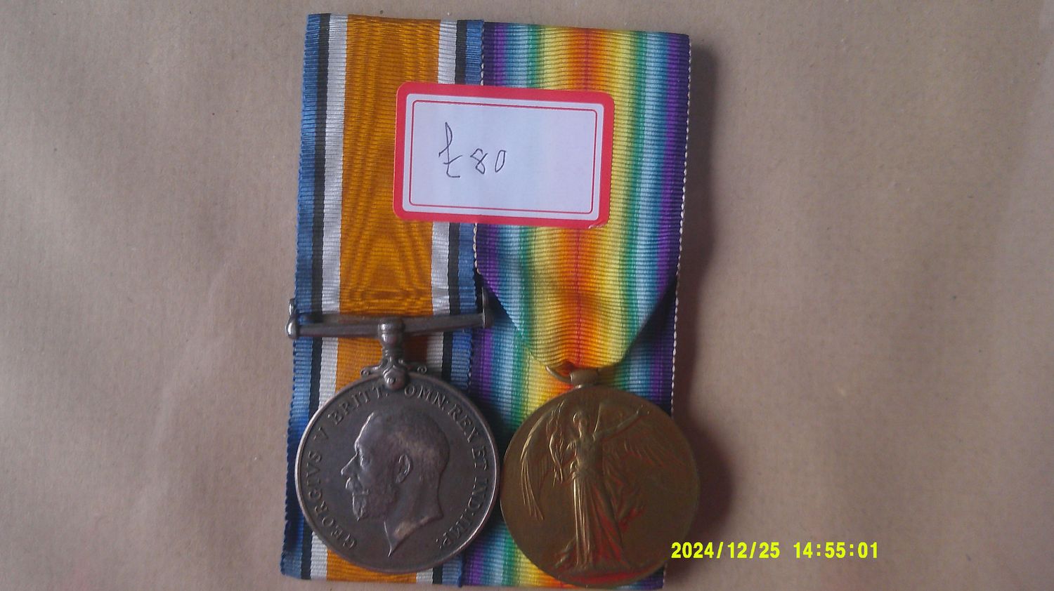 Group of Two Medals to The (Lothian & Borders Horse)