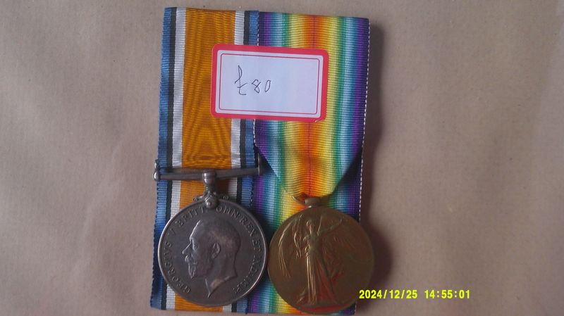 Group of Two Medals to The (Lothian & Borders Horse)