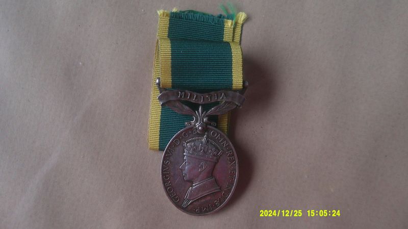 Territorial Efficiency Medal (Lothian & Borders Horse)