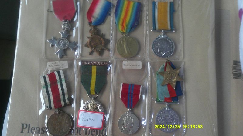 Group of Nine Medals Including (Lothian & Borders Horse)