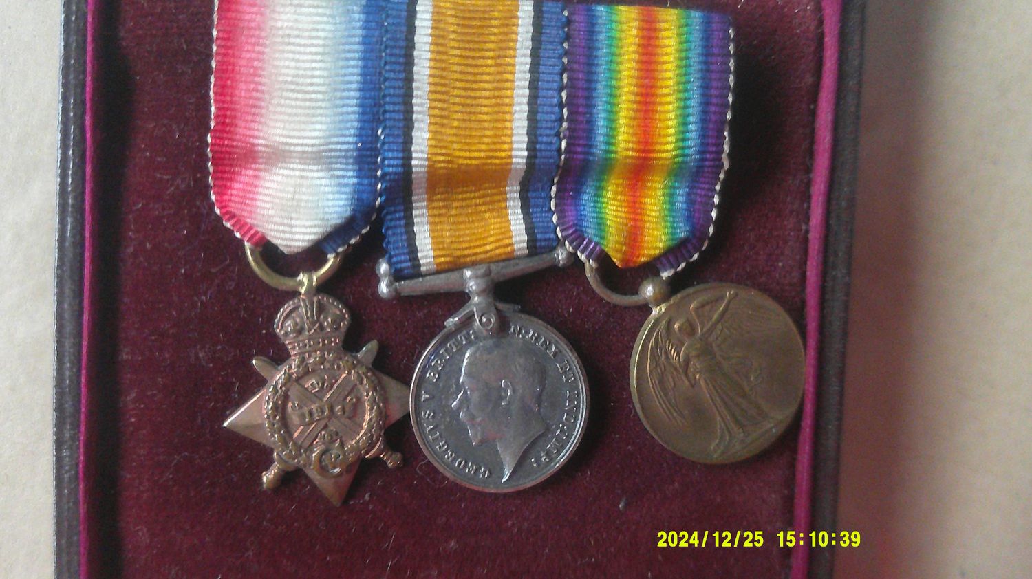 Group of Three Miniature Medals