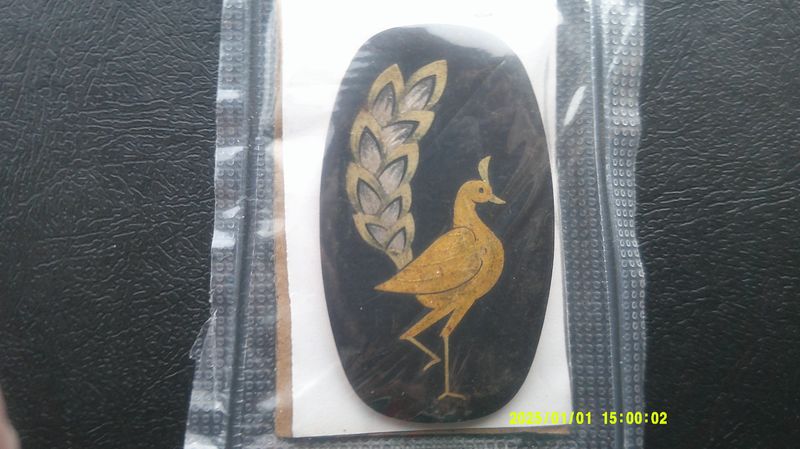 Peacock Japanese Style Brooch