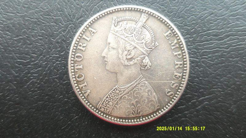 British India Rupee - 1890B
