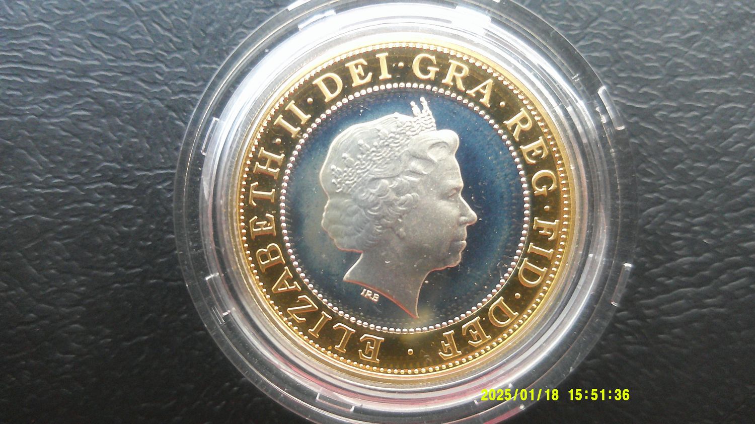 2003 - Two Pounds Silver Proof Piedfort  (DNA) MRPD1