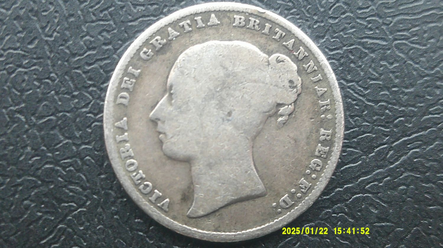 1865  -  Shilling (Die 6)