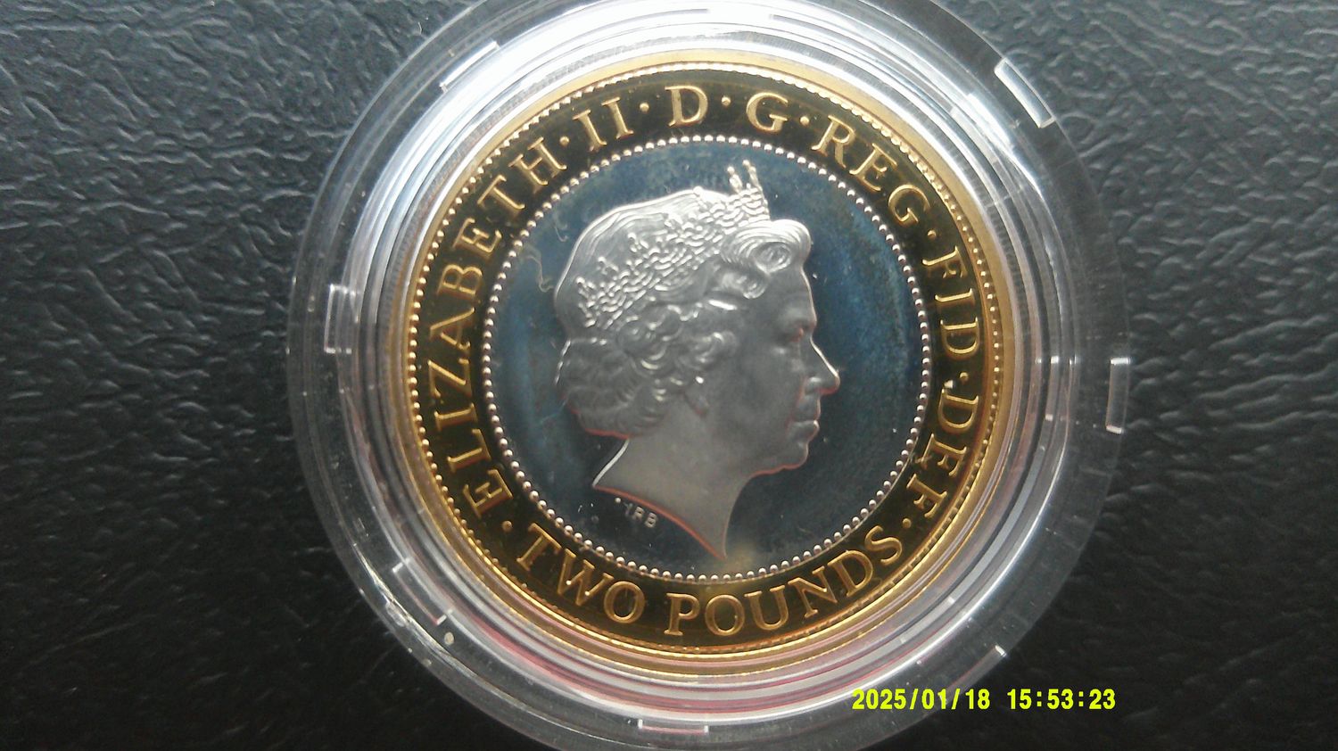 2011 - Silver Proof Piedfort  Two Pounds   (King James Bible) MRPD
