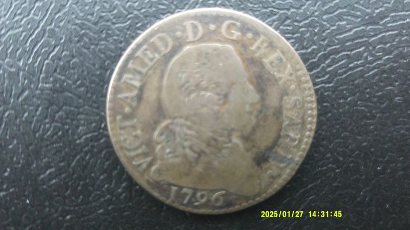 Italy Sardinia 20 Soldi - 1796