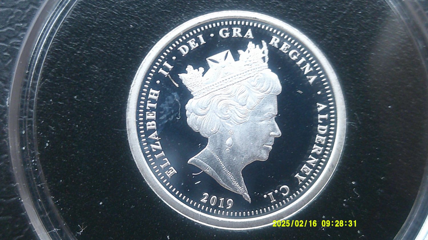 Alderney One Pound Silver Proof - 2019  MRPD