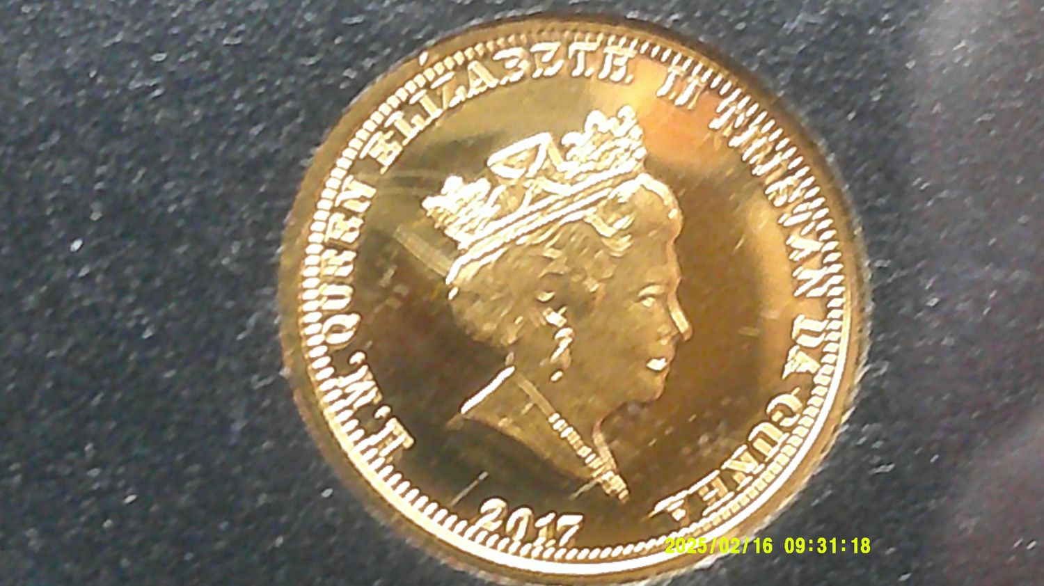 Tristan Da Cunha 1 Crown  -  2017 (80th Anniversary of George VI Coronation)  MRPD