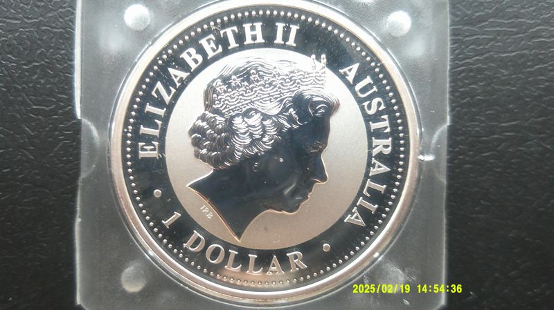 Australia $1 Silver Proof - 1998 (Kookaburra) PDHR