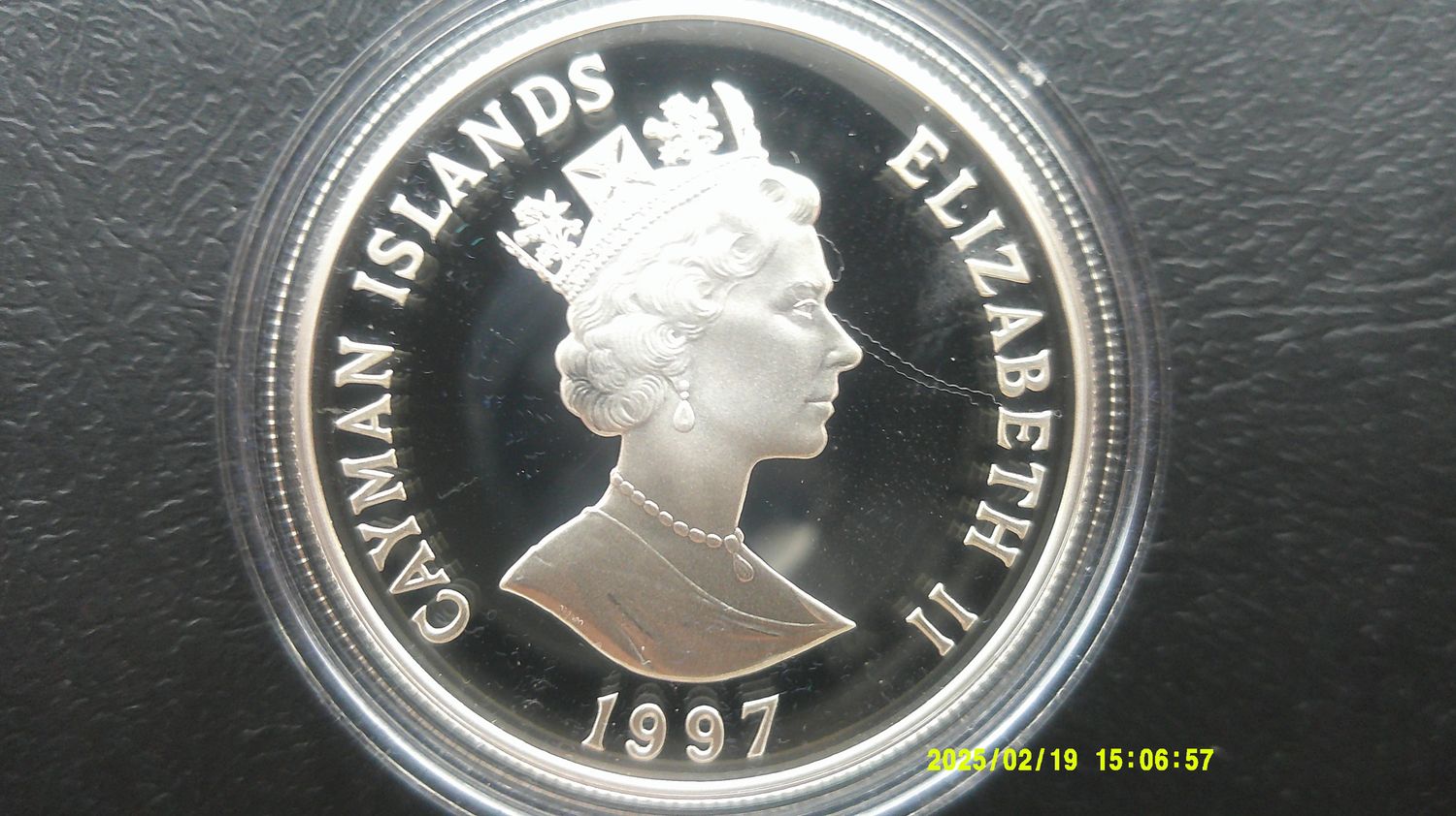 Cayman Islands $2  - 1997  (50th Anniversary of Queen Elizabeth & Prince Philip)  PDHR