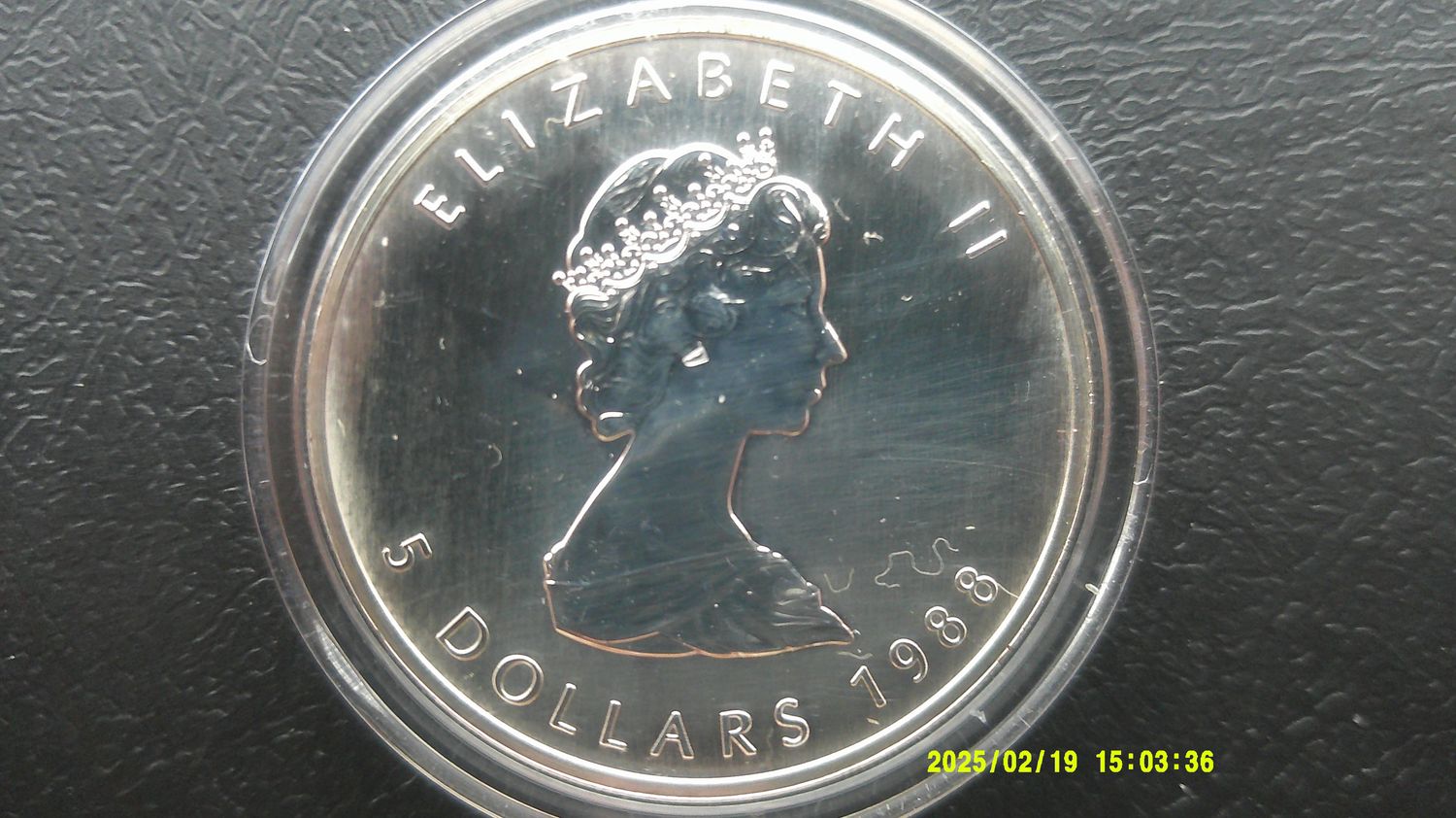 Canada 5 Dollars - 1988 (Maple)  PDHR