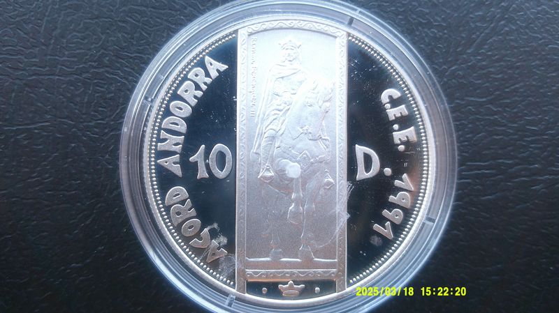 Andorra 10 Denar  -  1991 PDHR