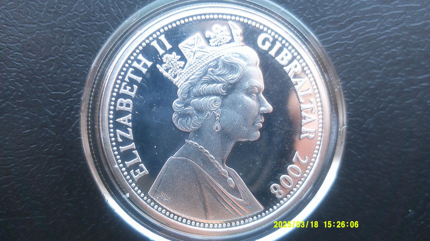 Gibraltar Crown - 2008  (The Elizabethan Era)  PDHR