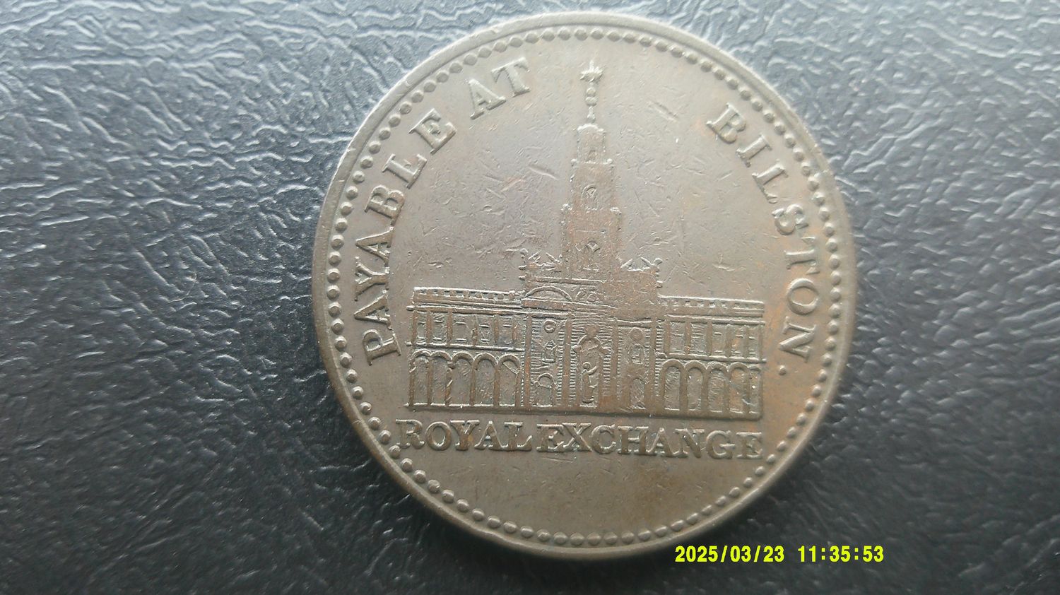 Bilston Penny Token  -  1811