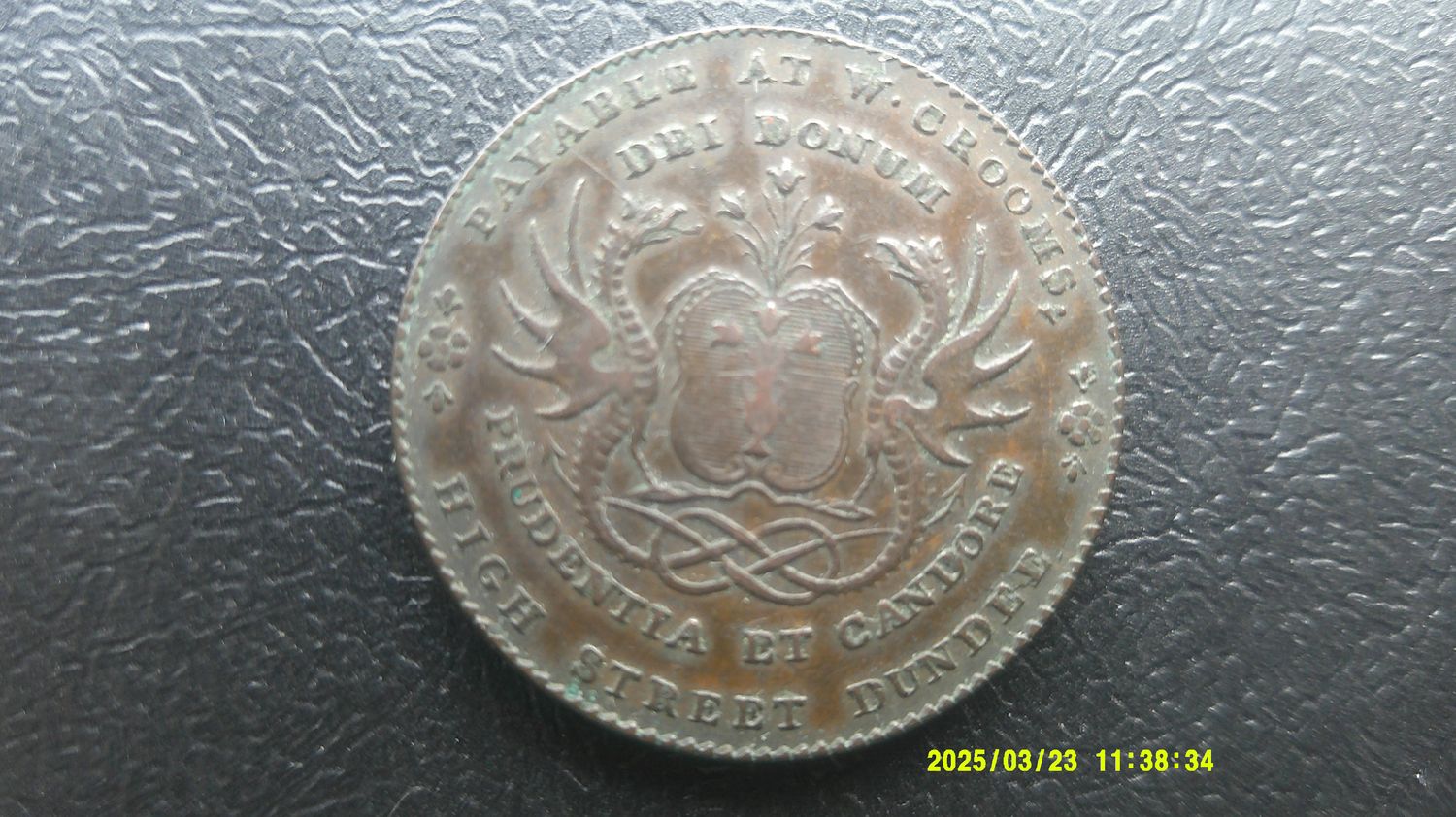 Dundee Halfpenny Token  -  ND