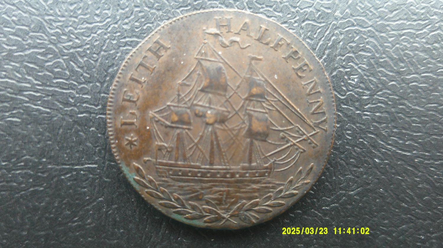 Leith Halfpenny Token - 1797