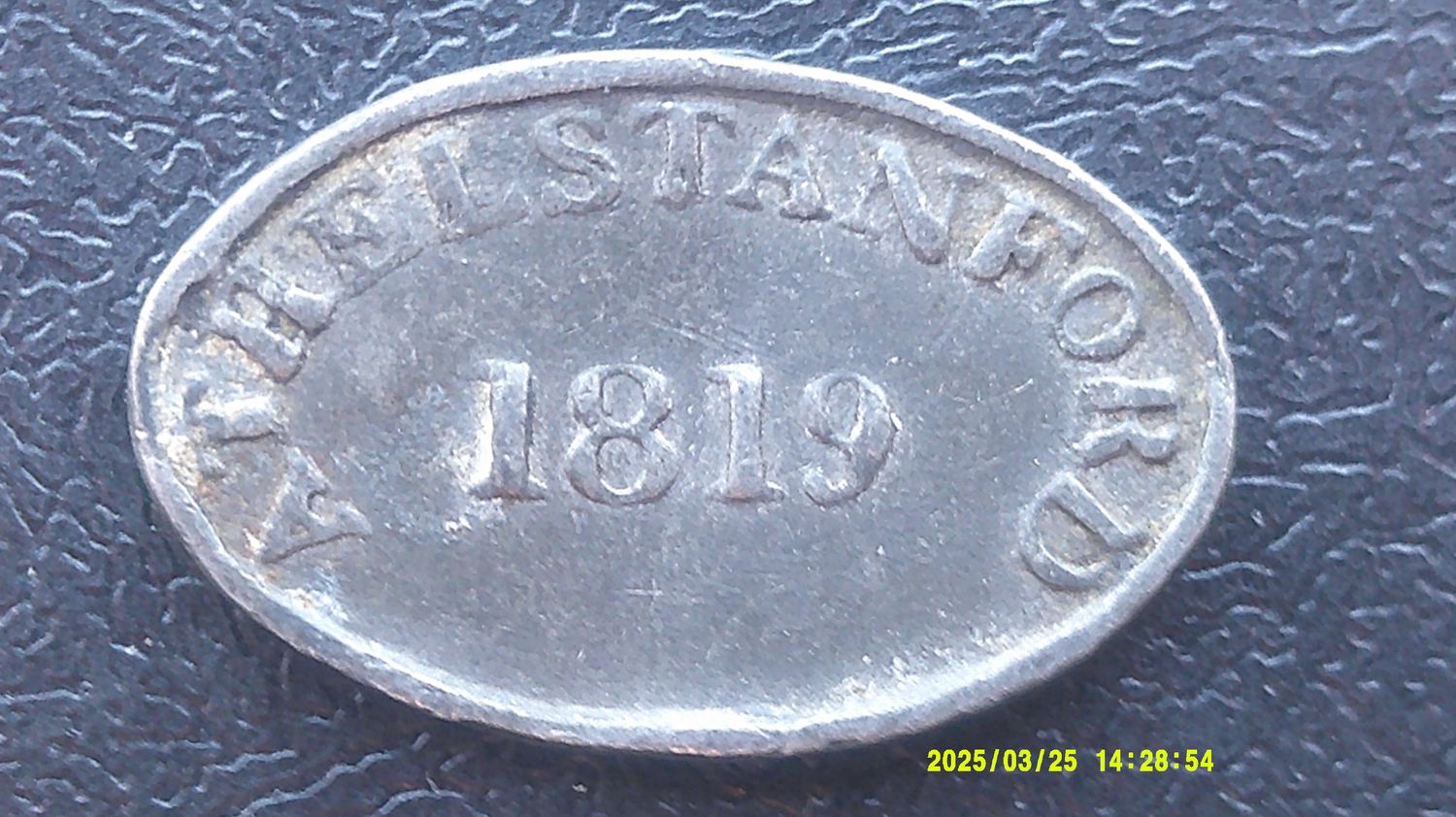 Communion Token Athelstanford - 1819