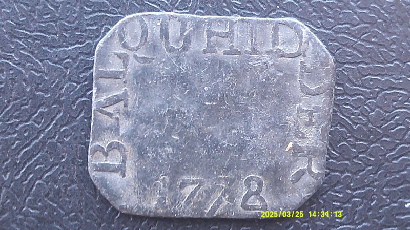 Communion Token Balquhidder - 1778