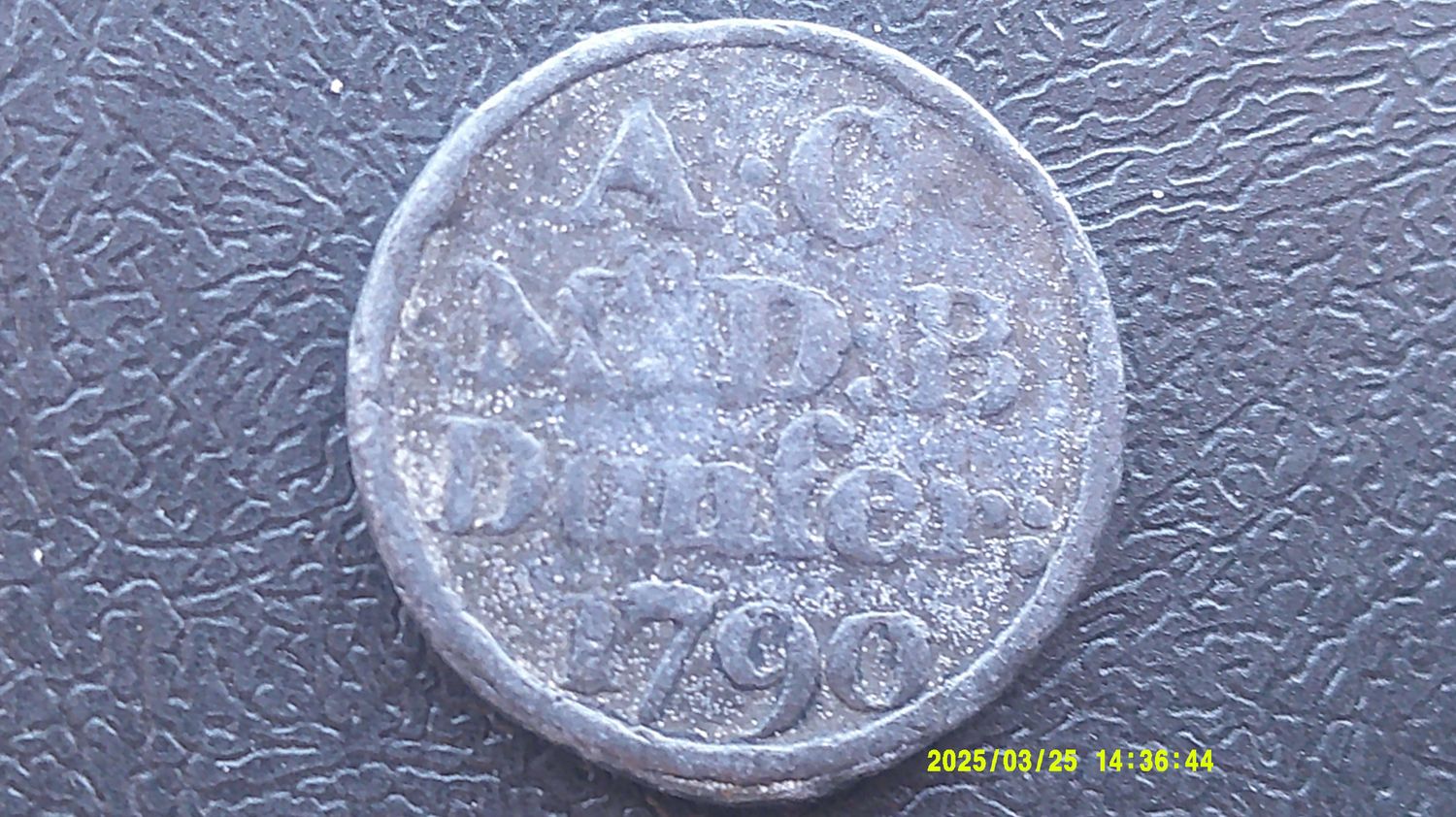 Communion Token Dunfermline - 1790