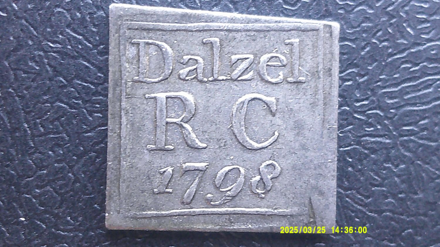 Communion Token Dalzel - 1798