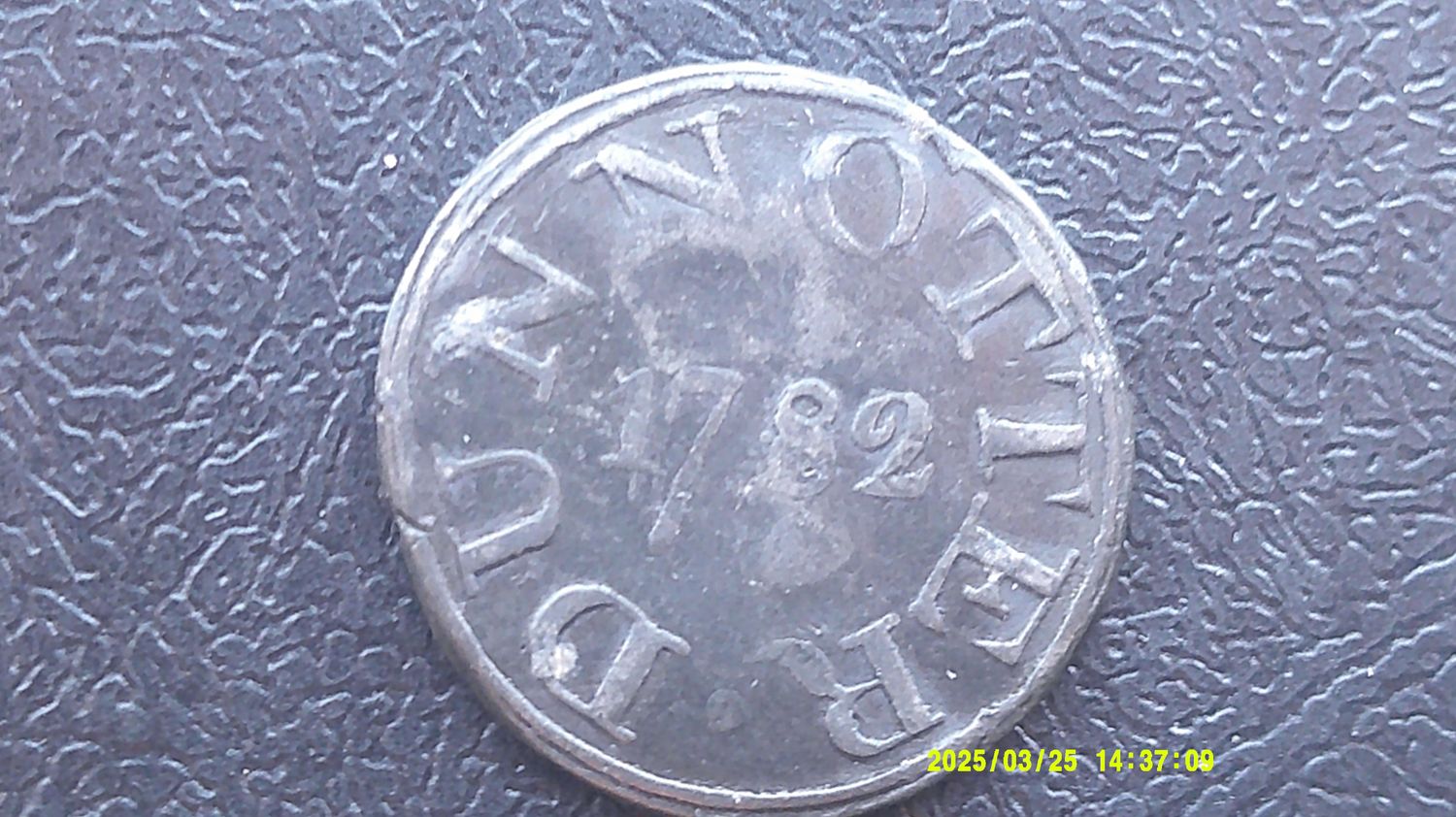 Communion Token Dunnotter - 1782 T2