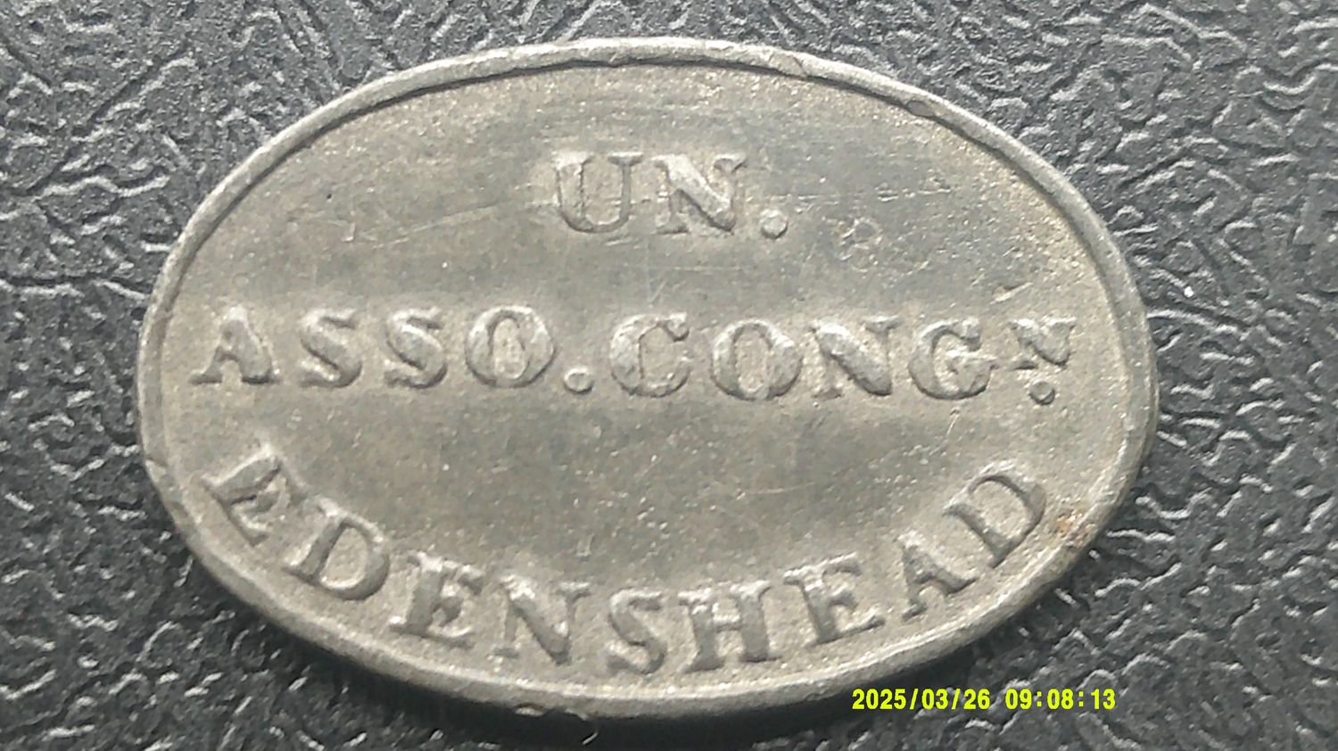 Communion Token Edenshead - 1829
