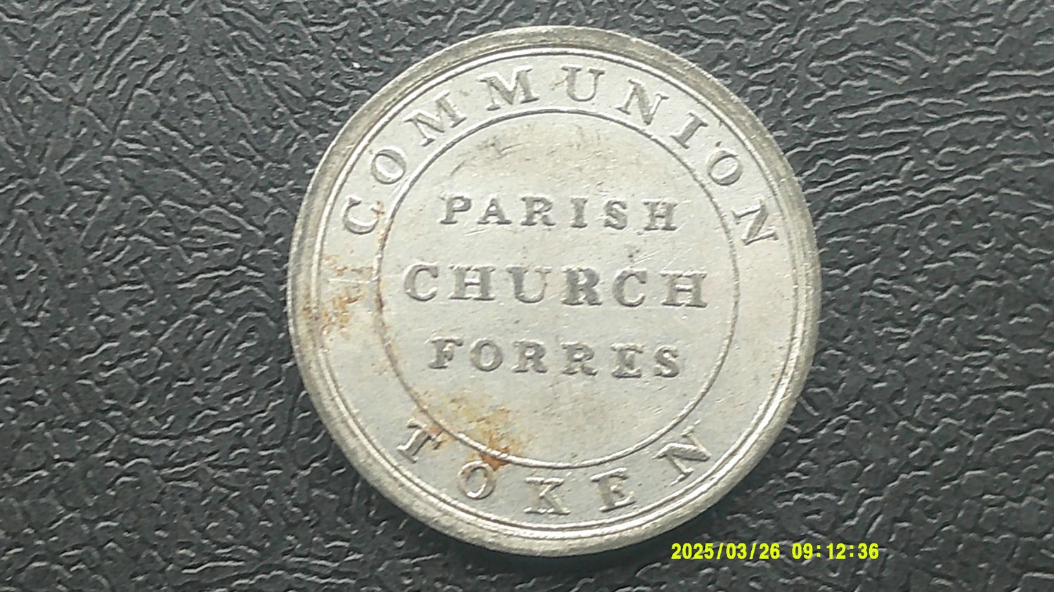 Communion Token Forres - ND  T5