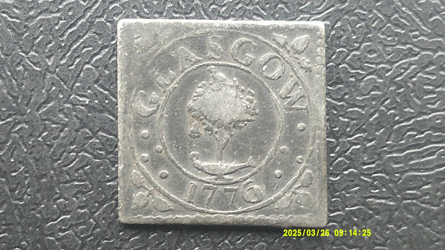Communion Token Glasgow - 1776