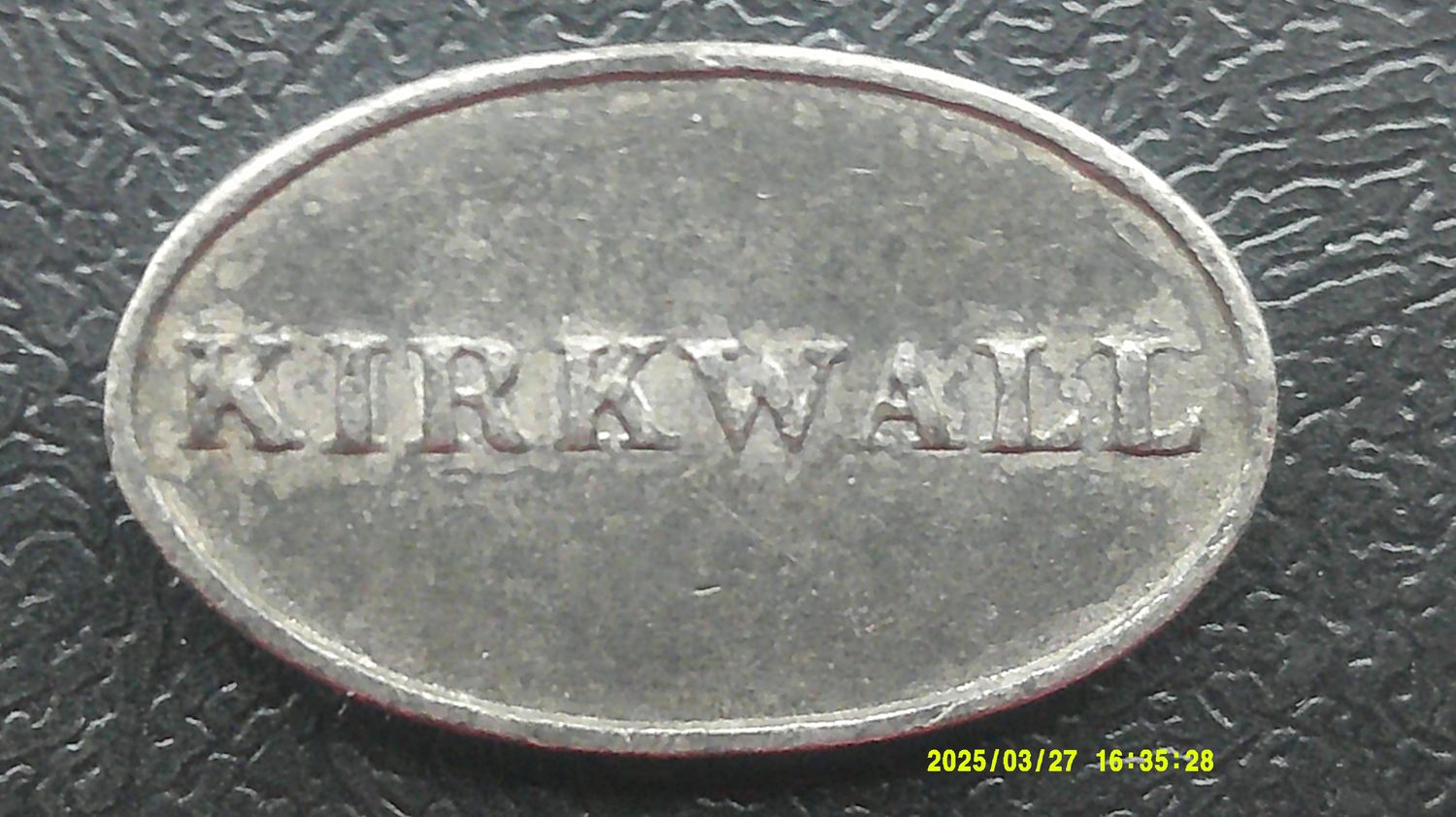 Communion Token Kirkwall - No Date