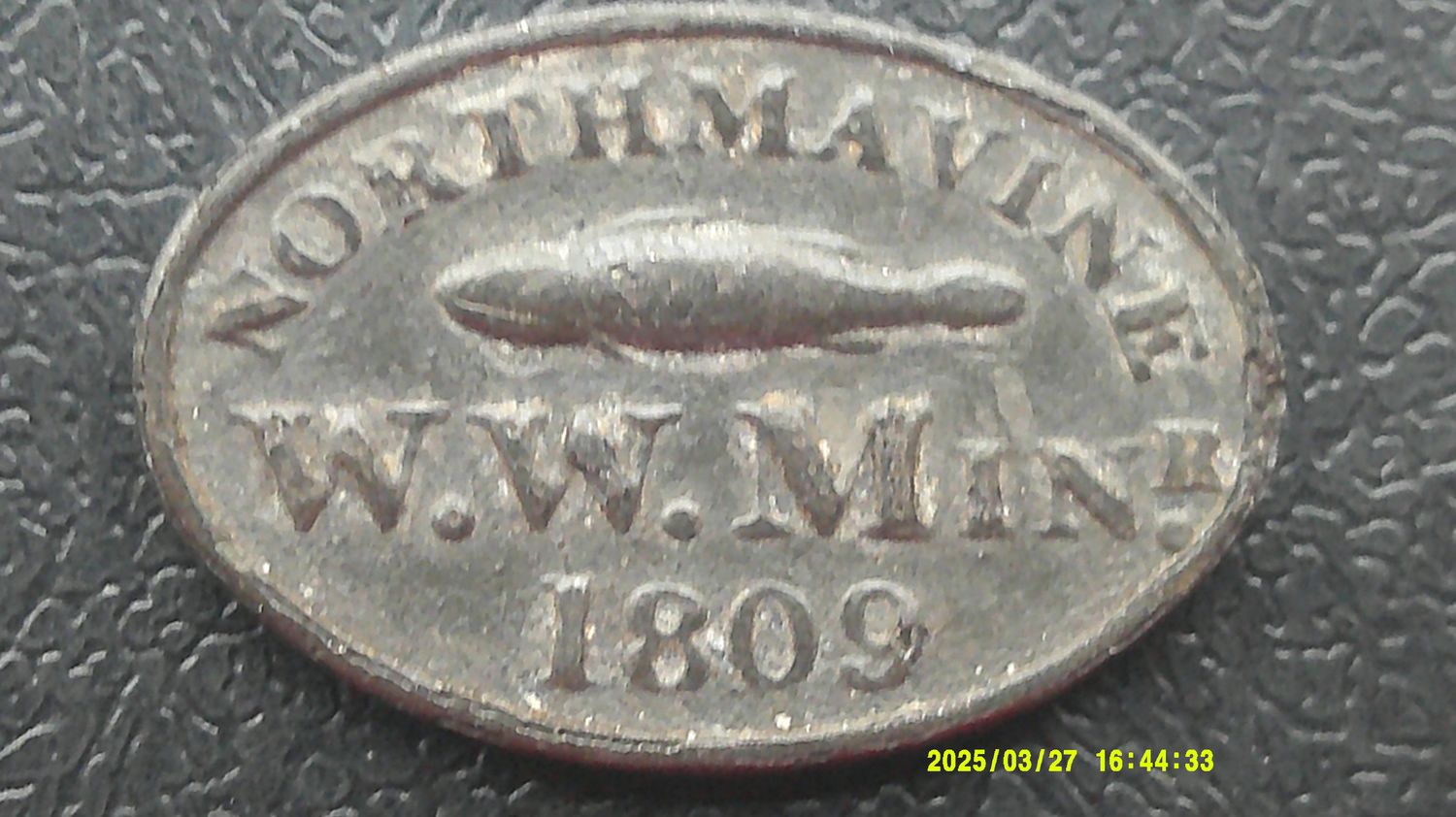 Communion Token North Mavine - 1809