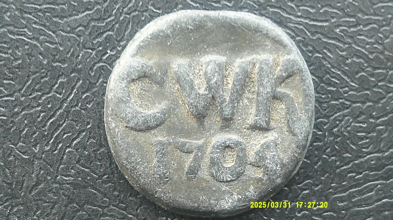 Communion Token Carnwath - 1704