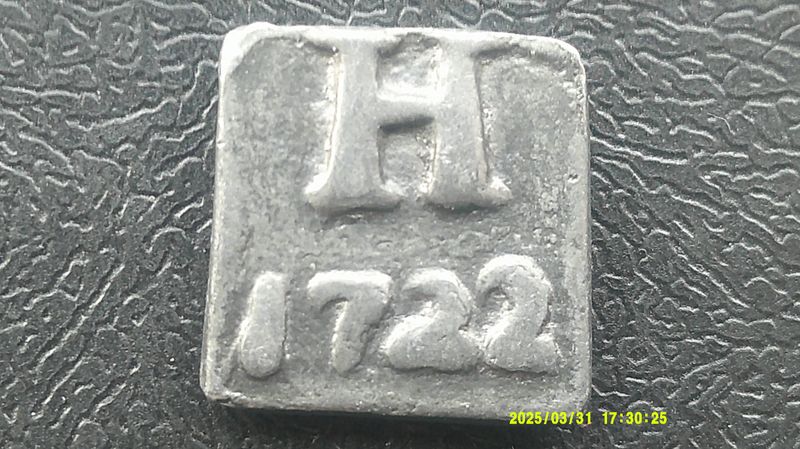 Communion Token Birsay & Harray - 1722