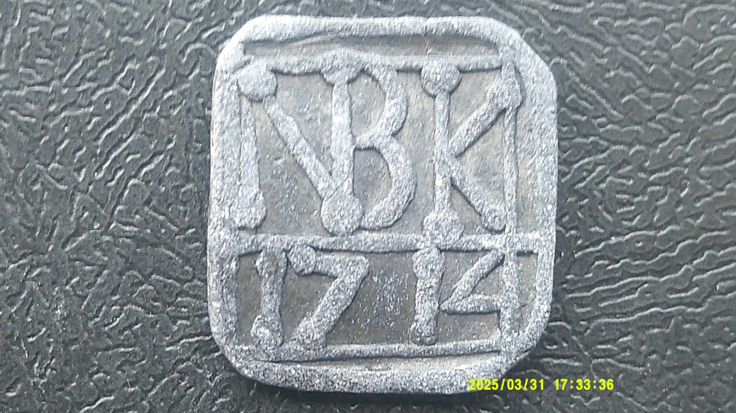 Communion Token Newbattle - 1714