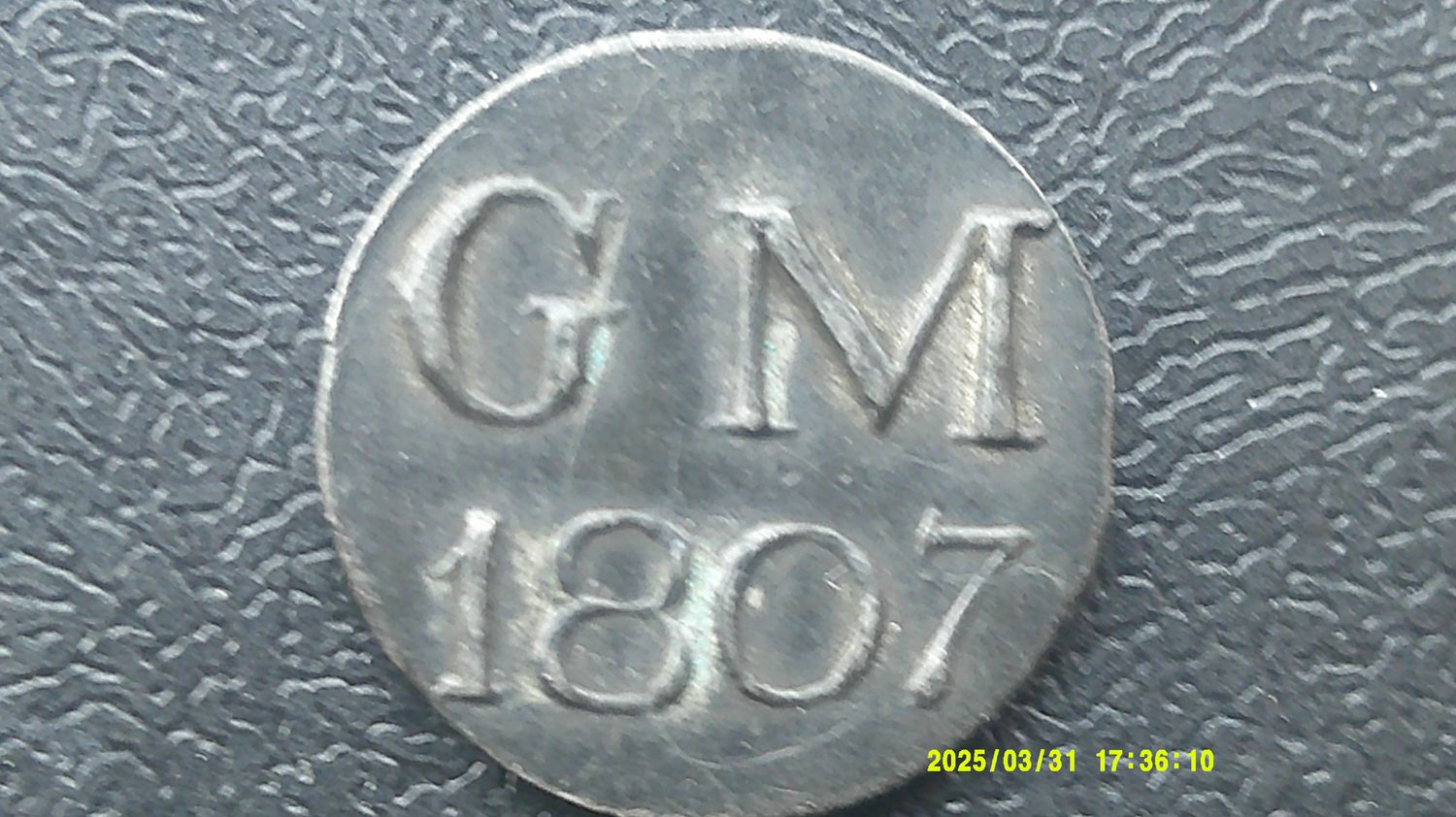 Communion Token Carnwath - 1807