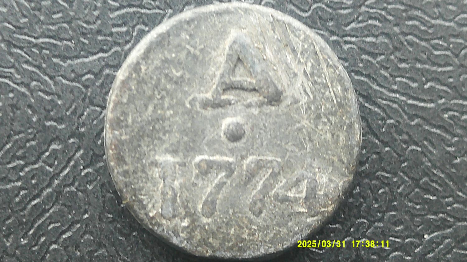 Communion Token Aberdour - 1774