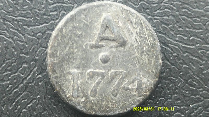 Communion Token Aberdour - 1774