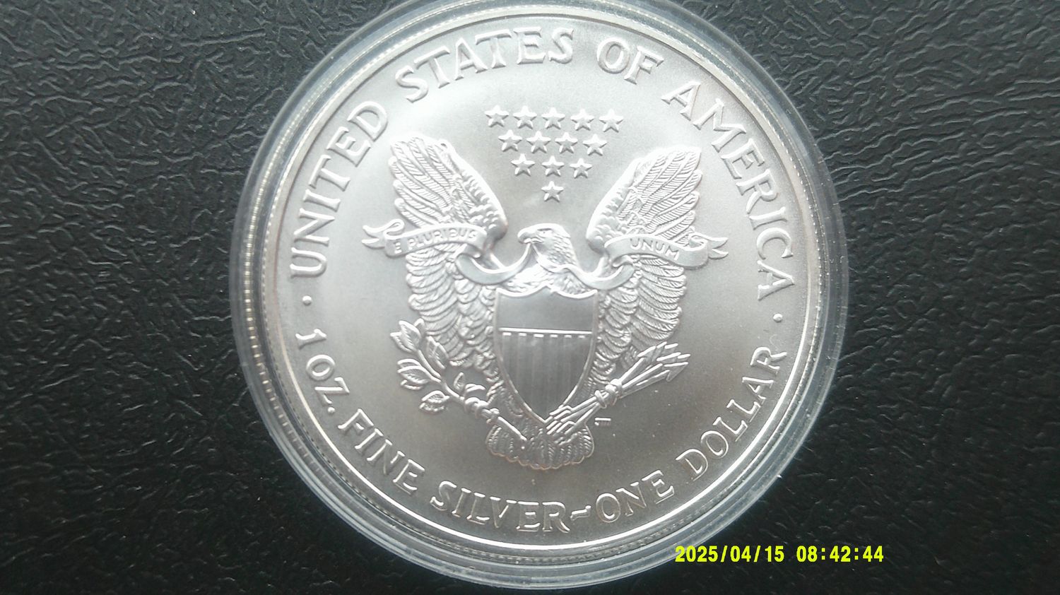 United States Silver Dollar - 2003 (Eagle) Colourised  HRPD