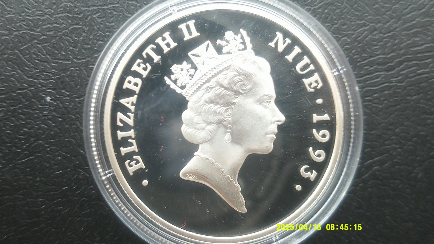 Niue 20 Dollars Silver Proof -  1993  (Coronation)